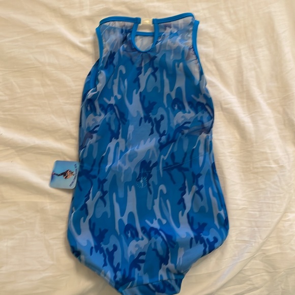 NWT Blue Water dance leotard CM - Picture 6 of 6